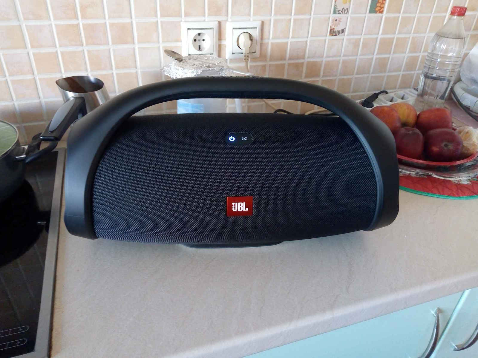 JBL Boombox JBLBOOMBOXBLKAM Ηχείο Bluetooth 60W με Διάρκεια Μπαταρίας έως 24 ώρες Μαύρο