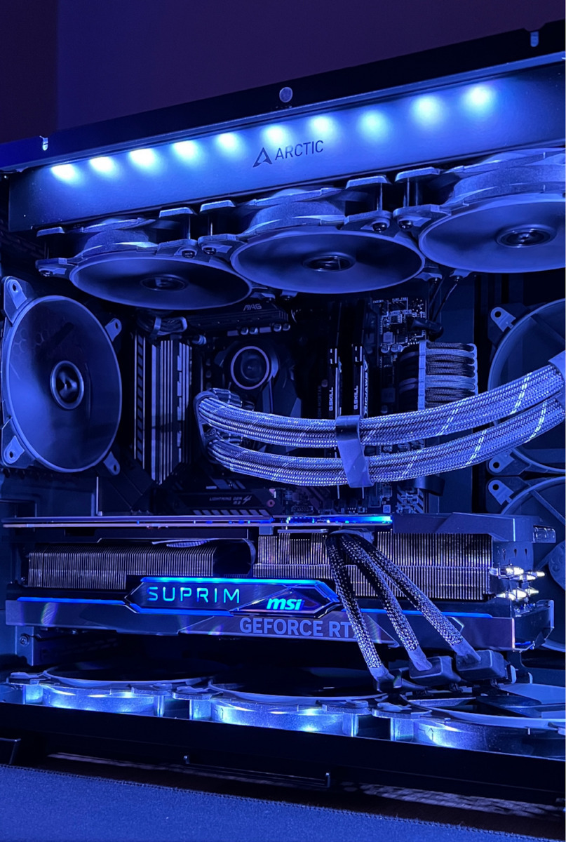 MSI GeForce RTX 4080 16GB GDDR6X Suprim X Κάρτα Γραφικών