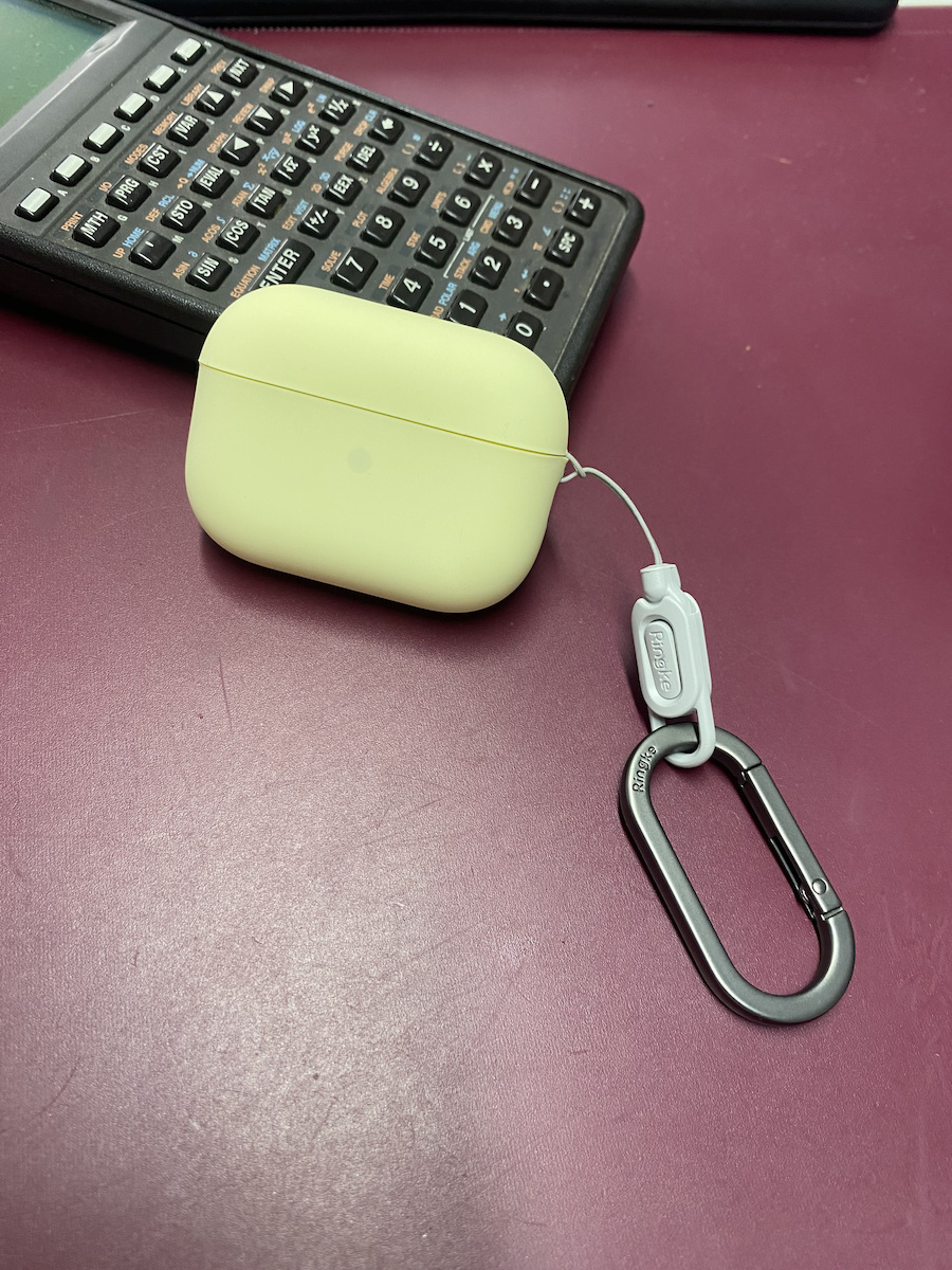 Ringke Silicone Hülle Silikon mit Haken Seafoam für Apple AirPods Pro 2