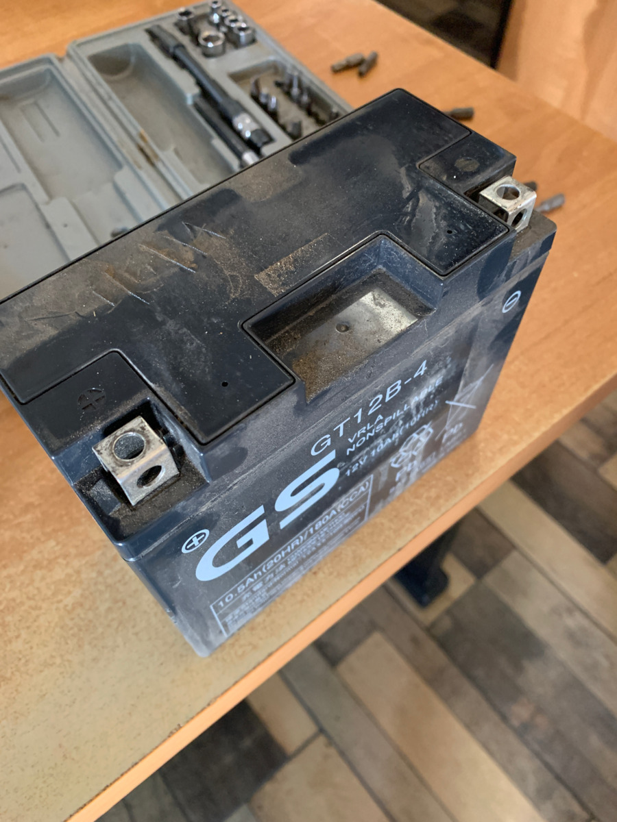 GS GEL Motorcycle Battery YT12B-4 180A with Capacity 10Ah