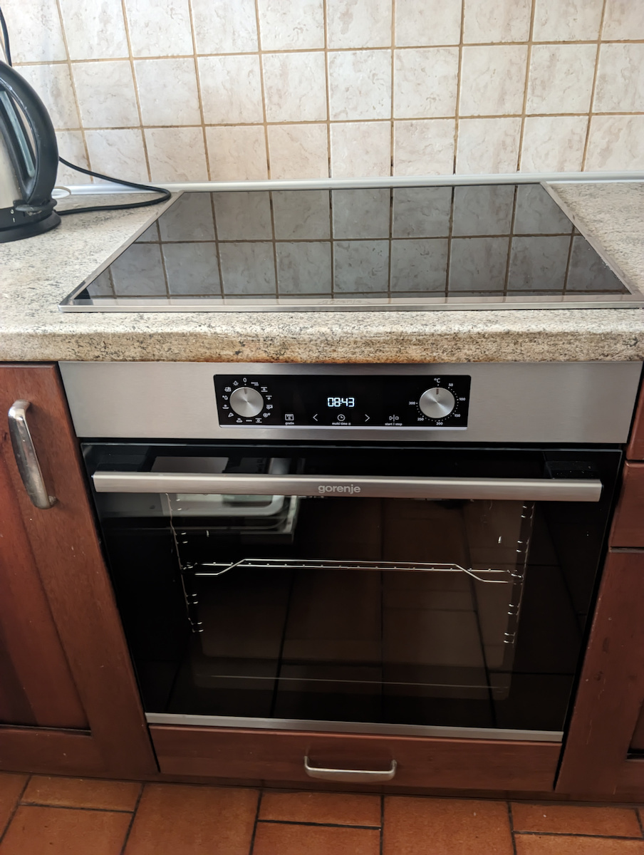 Gorenje Φούρνος άνω Πάγκου 77lt Π59.5εκ. Inox