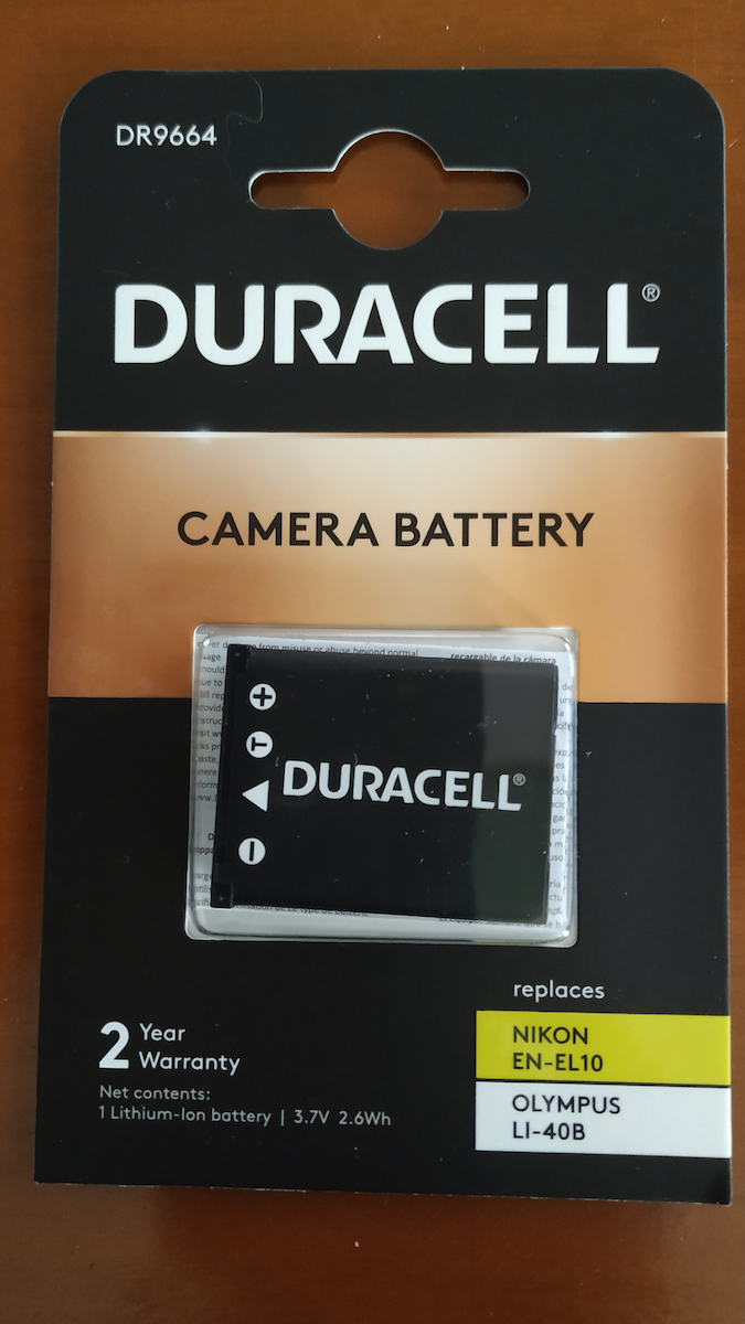 Duracell Μπαταρία Φωτογραφικής Μηχανής DR9664 DR9664 Ιόντων-Λιθίου (Li-ion) 700mAh Συμβατή με Fujifilm / Nikon / Olympus