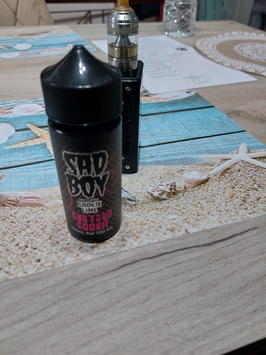Sadboy Shot de aromă Custard Cookie 30ml/120ml 1buc