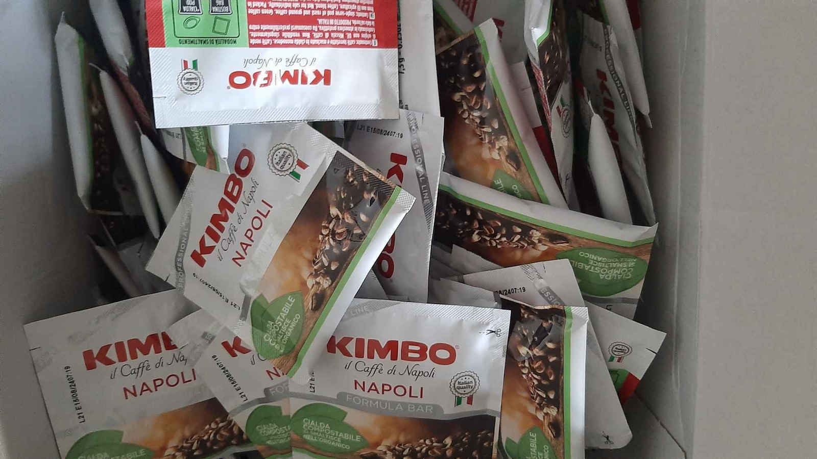 Kimbo Capsule Espresso Napoli Compatibile cu Mașina E.S.E. Pod 50capace