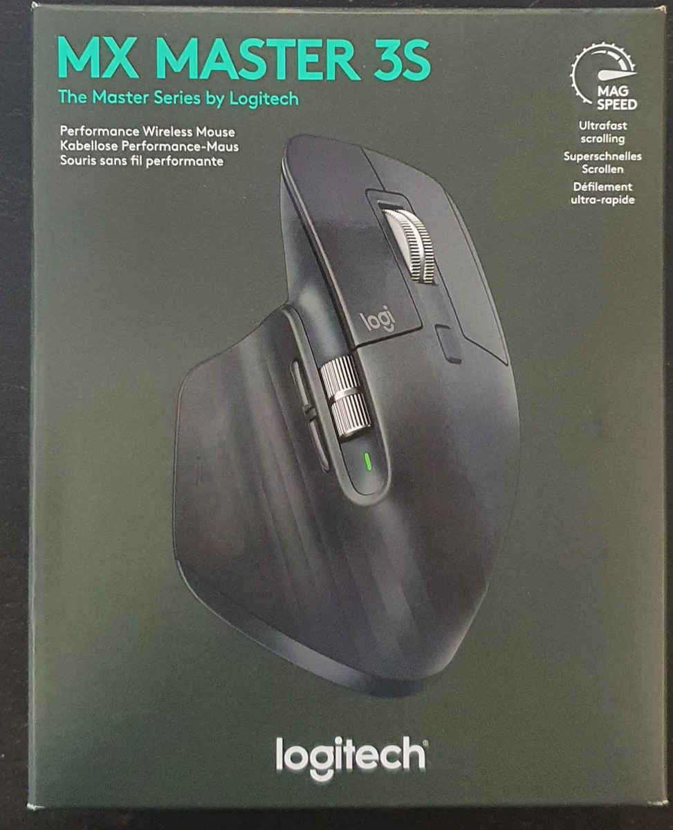 Logitech MX Master 3S Ασύρματο Εργονομικό Bluetooth Ποντίκι Graphite