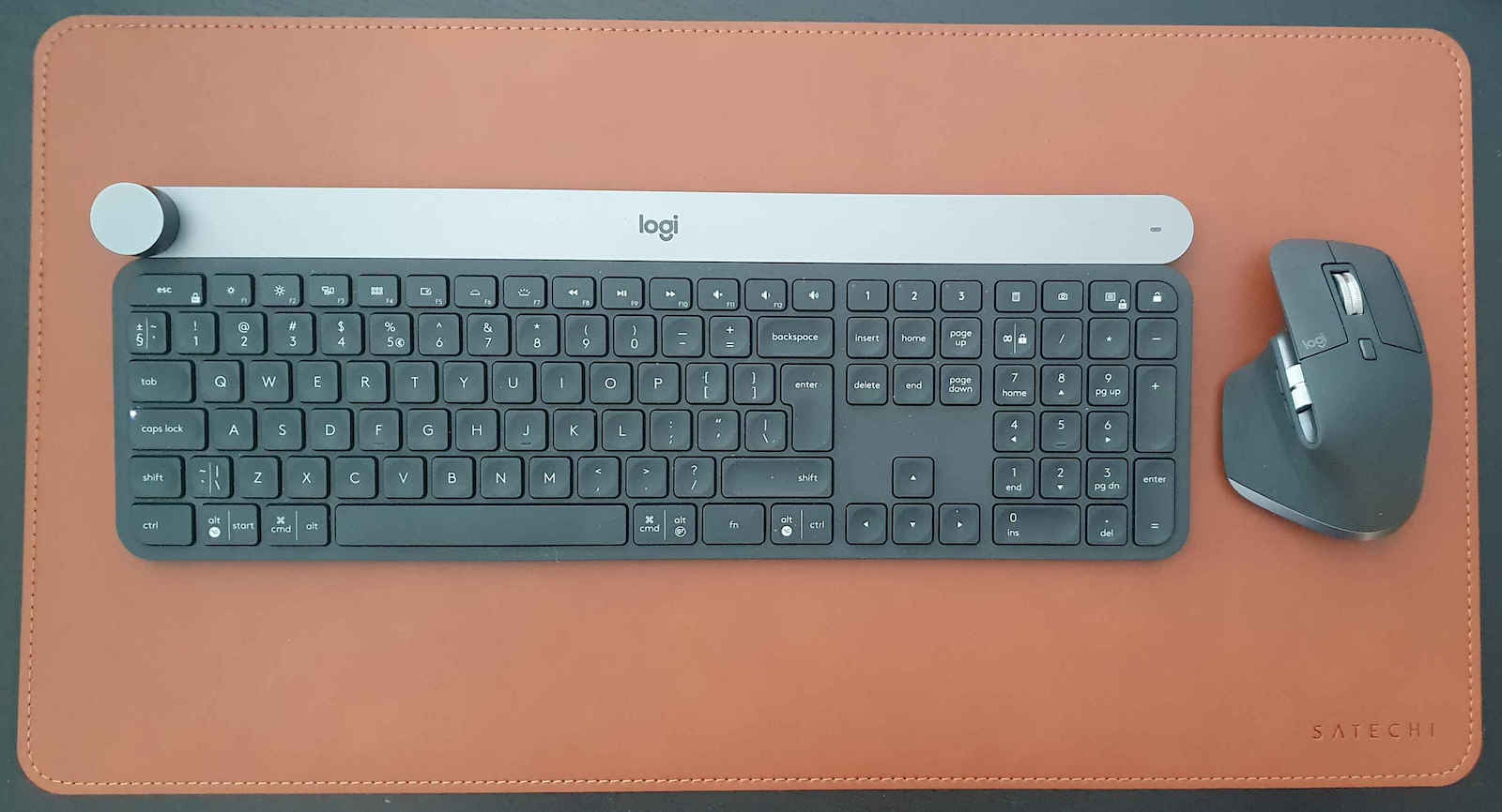 Logitech MX Master 3S Безжичен Ергономичен Bluetooth Мишка Графит