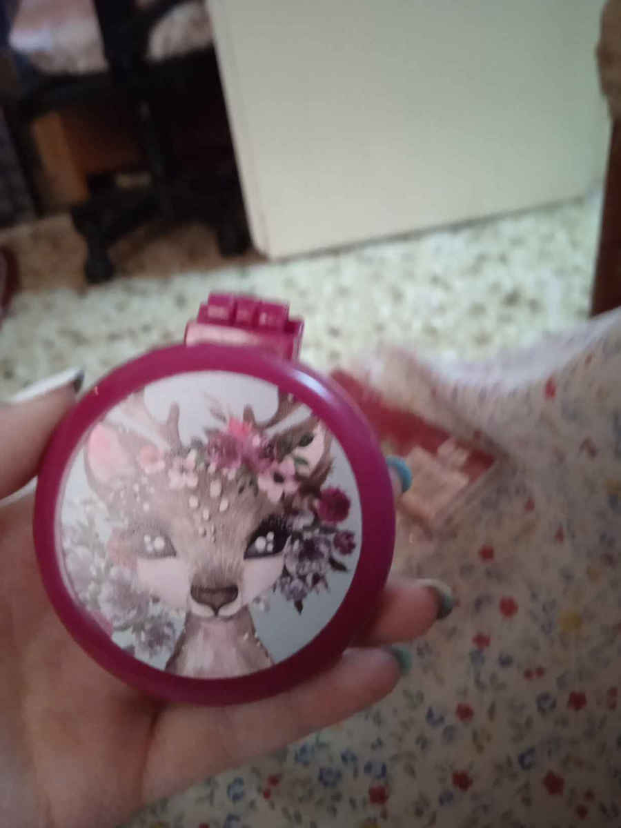 Back Me Up Makeup Mirror Purse Deer