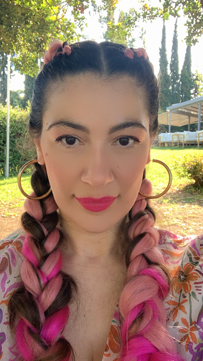 Extension σε Ροζ Χρώμα 125cm Jumbo Braid A17