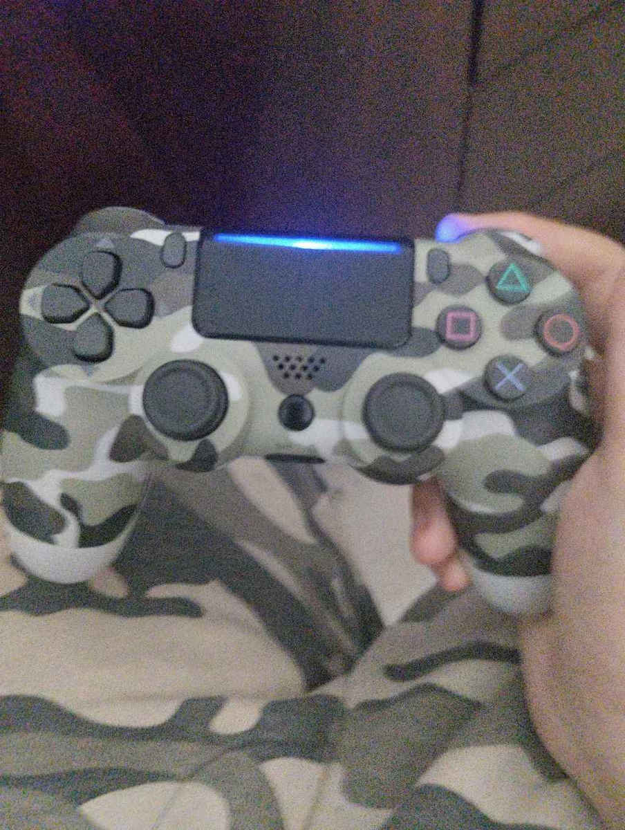 Doubleshock Ασύρματο Gamepad για PS4 Camouflage Grey