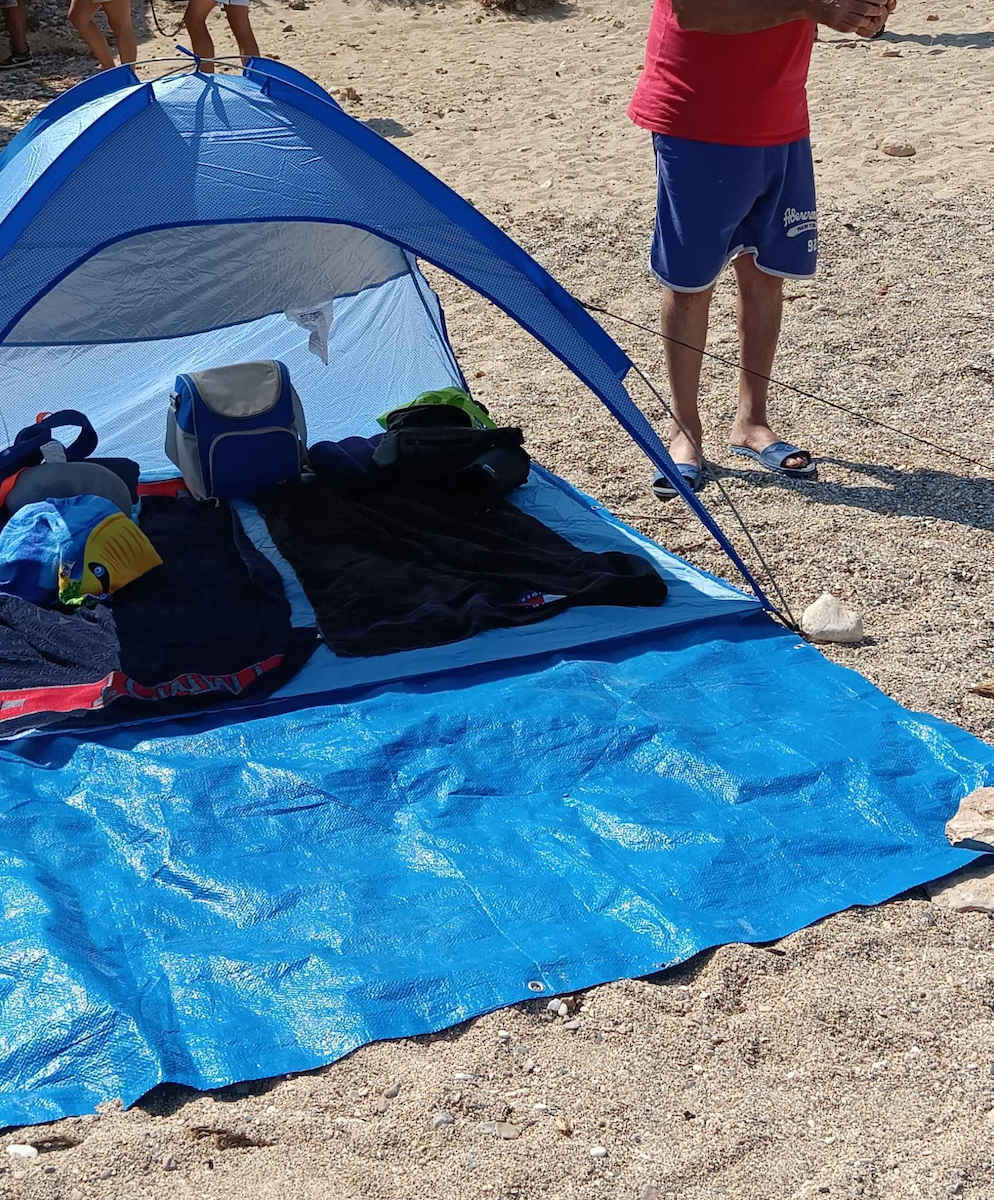 ArteLibre Sonnenschutz Für 2 Personen Blau
