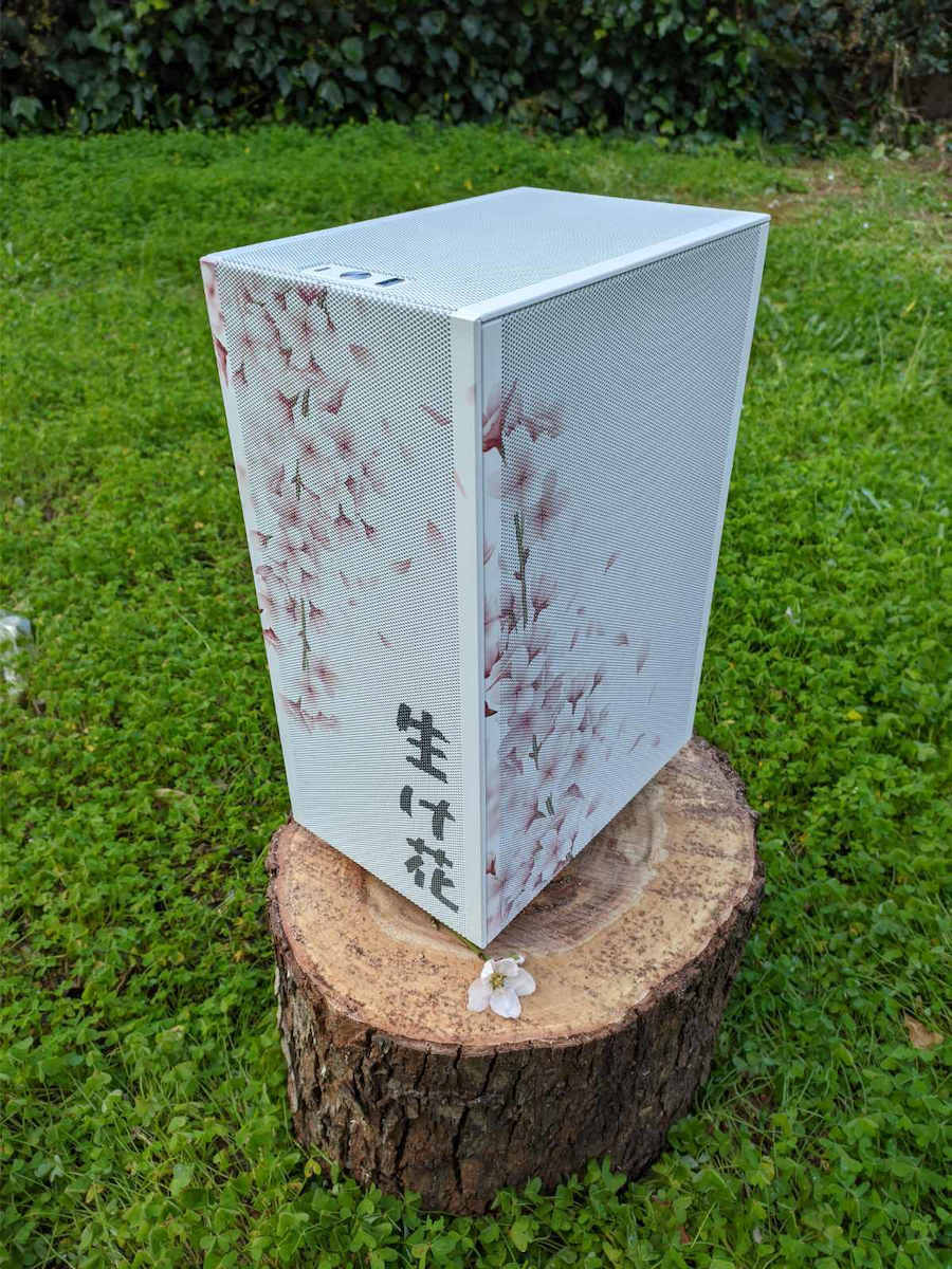 Ssupd Meshlicious Full Mesh Mini Tower Κουτί Υπολογιστή Λευκό