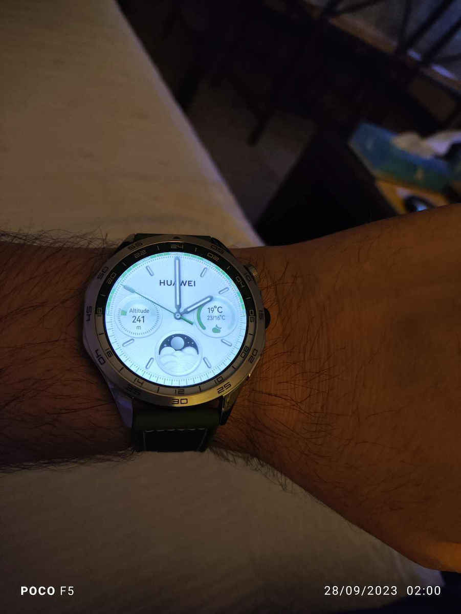 Huawei Watch GT 4 Stainless Steel 41mm Αδιάβροχο με Παλμογράφο (Light Gold Milanese Strap)