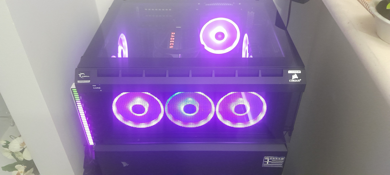 Corsair Crystal Series 680X RGB Gaming Midi Tower Κουτί Υπολογιστή με Πλαϊνό Παράθυρο Μαύρο