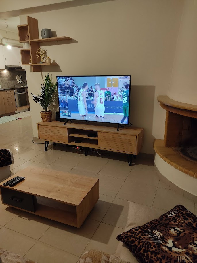 Salerno Living Room TV Unit Sapphire L180xW35xH51cm