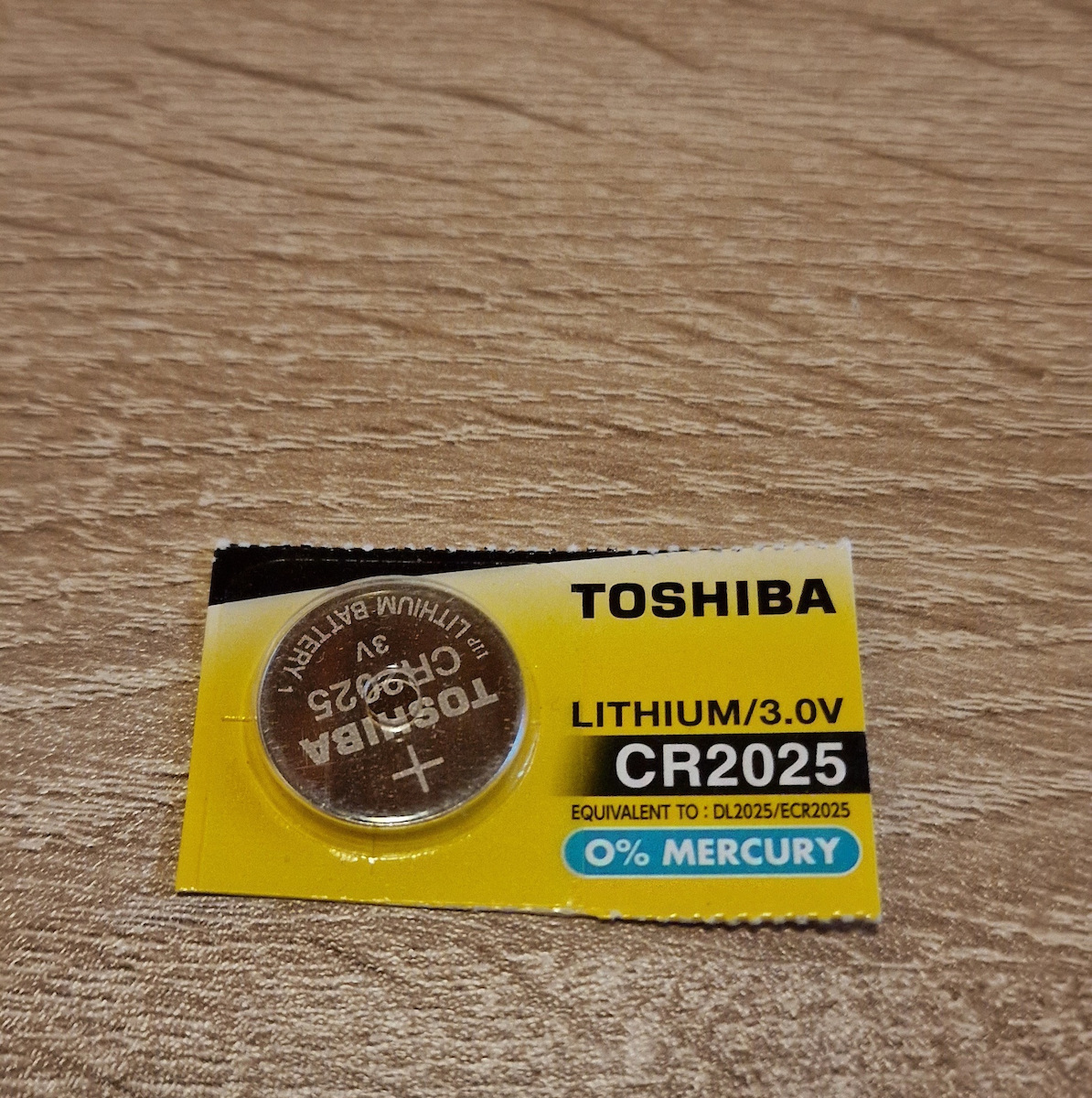 Toshiba CP-1 Μπαταρία Λιθίου Ρολογιών CR2025 3V 1τμχ