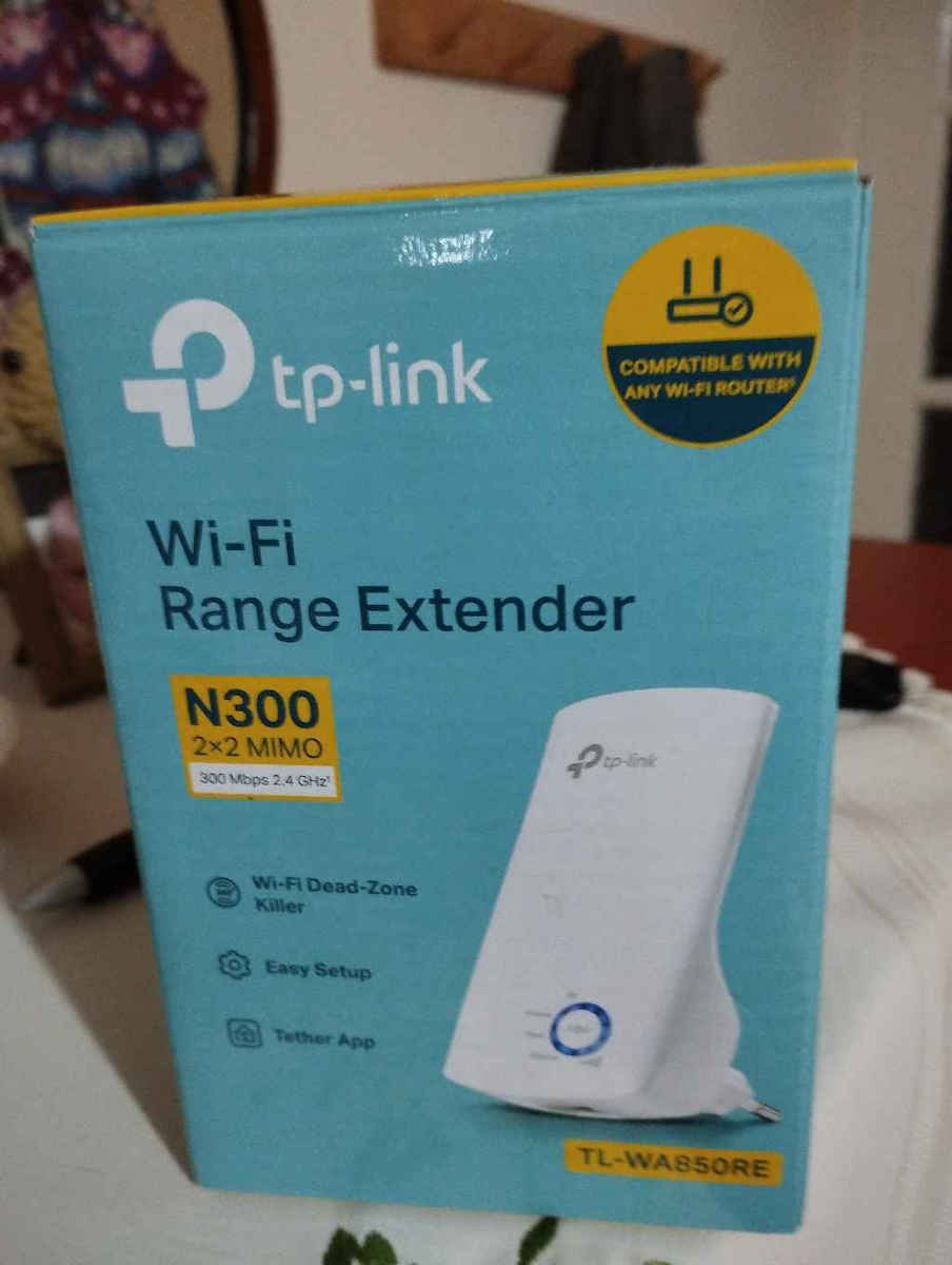 TP-LINK TL-WA850RE v4 WiFi Extender Single Band (2.4GHz) 300Mbps