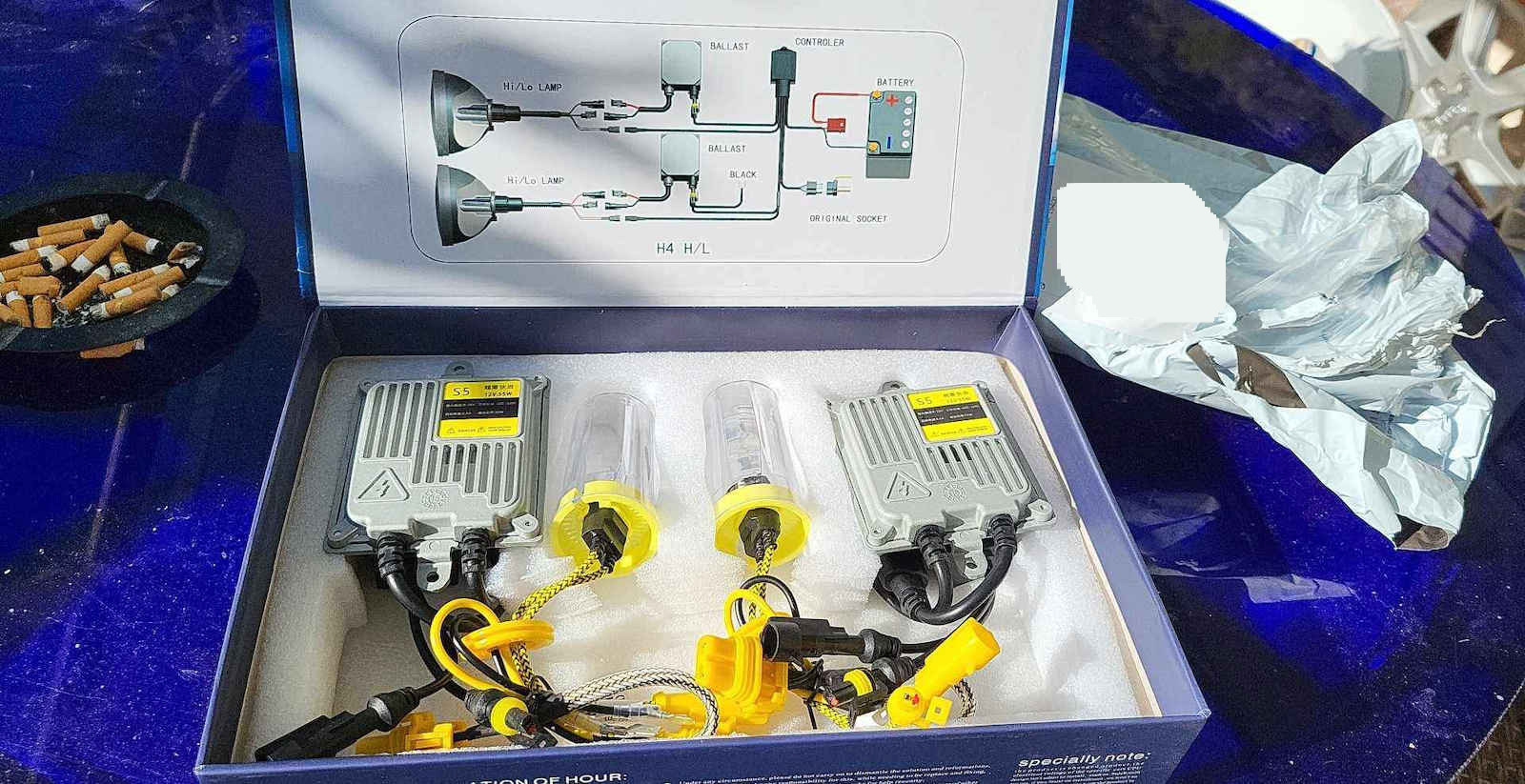 Car Xenon Kit H1 55W 12V 6000K