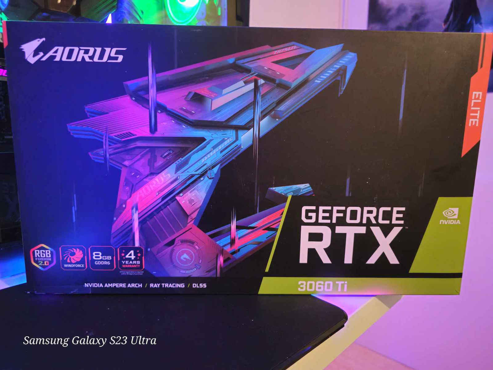 Gigabyte GeForce RTX 3060 Ti 8GB GDDR6 Aorus Elite (rev. 2.0) Κάρτα Γραφικών