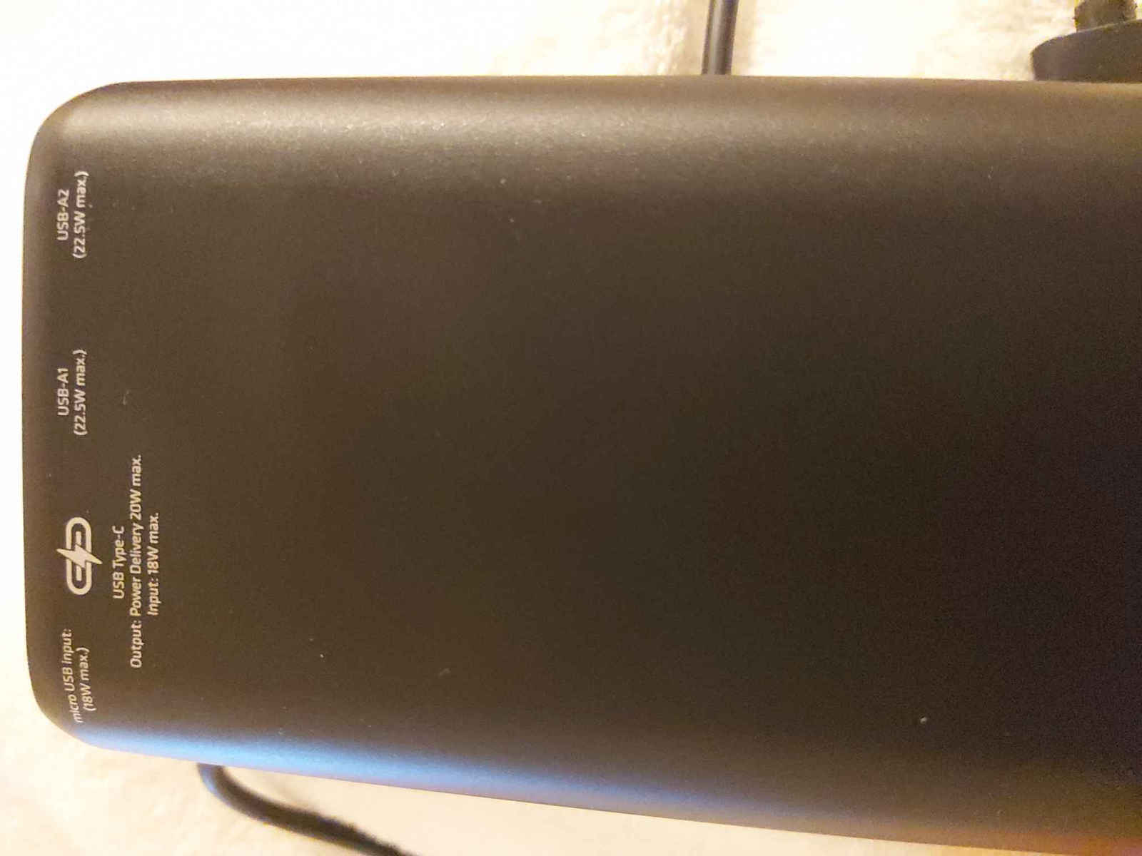 MediaRange MR756 Power Bank 20000mAh με 2 Θύρες USB-A και Θύρα USB-C Power Delivery / Quick Charge 3.0 Μαύρο