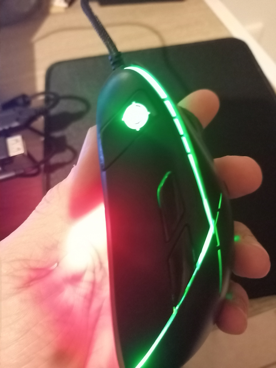 Zeroground KAITO v2.0 RGB Gaming Ποντίκι 6400 DPI Μαύρο