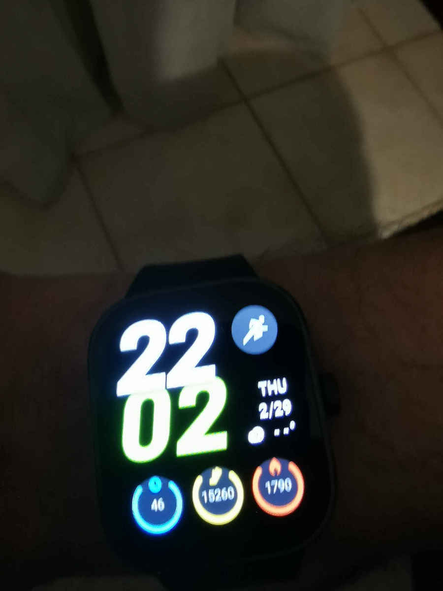 Xiaomi Redmi Watch 4 Aluminium 48mm Wasserdicht mit Pulsmesser (Silver Gray)
