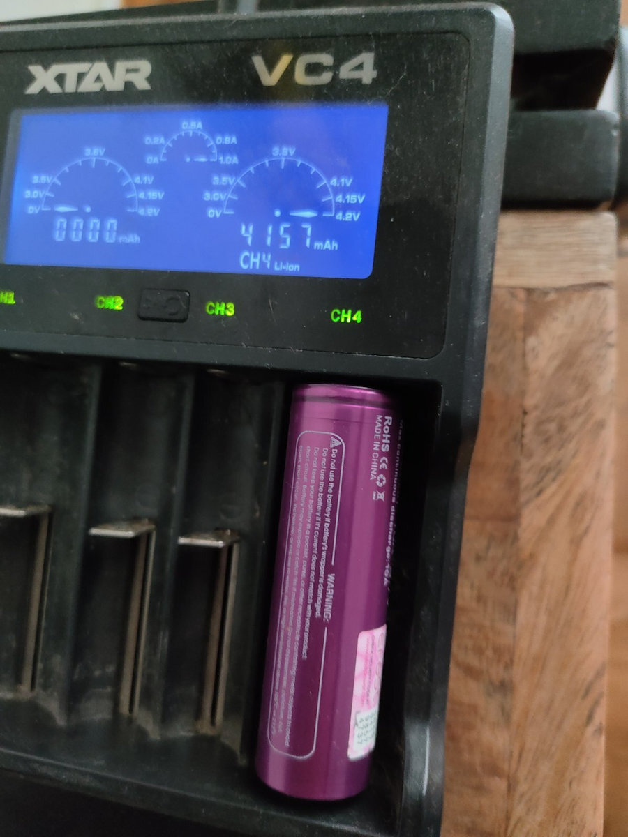 Efest Επαναφορτιζόμενη Μπαταρία 21700 Li-ion 5000mAh 3.7V 1τμχ