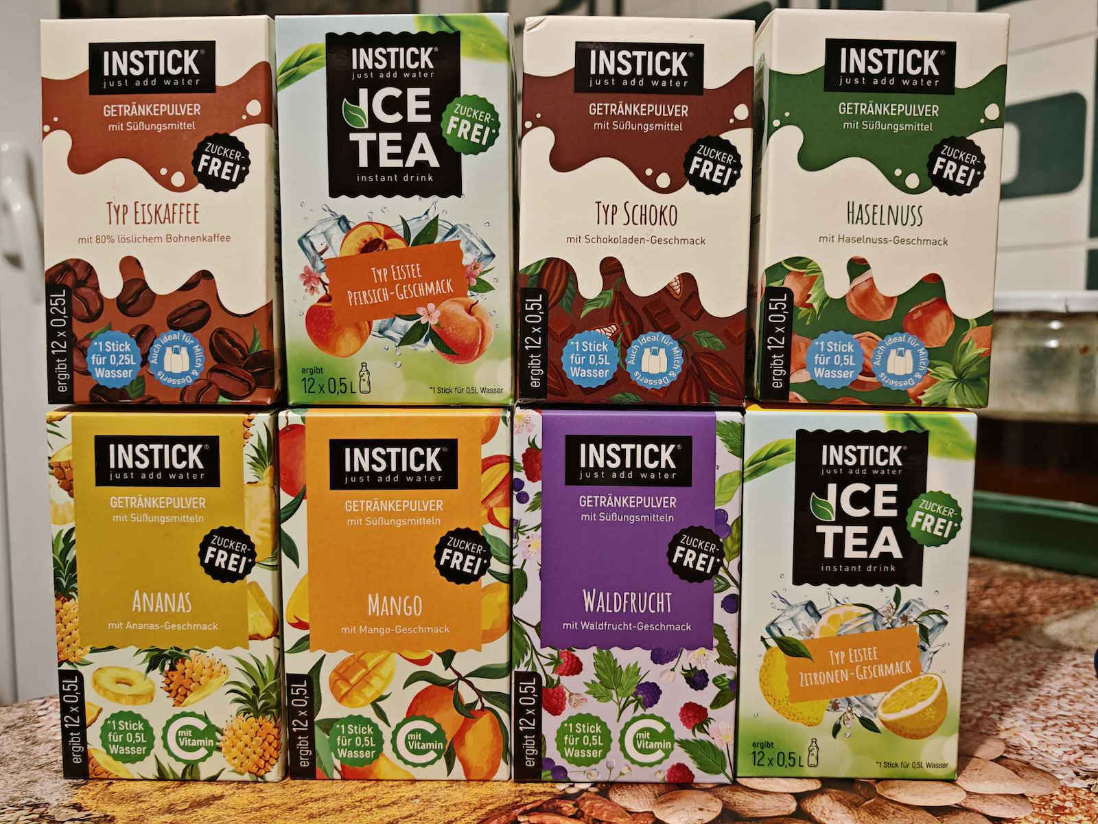 Instick Juice Powder Raspberry 2.5gr 500ml 1pcs