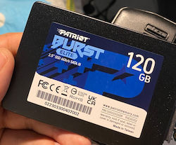 Patriot Burst Elite SSD 960GB τύπου 2.5'' με σύνδεση SATA III