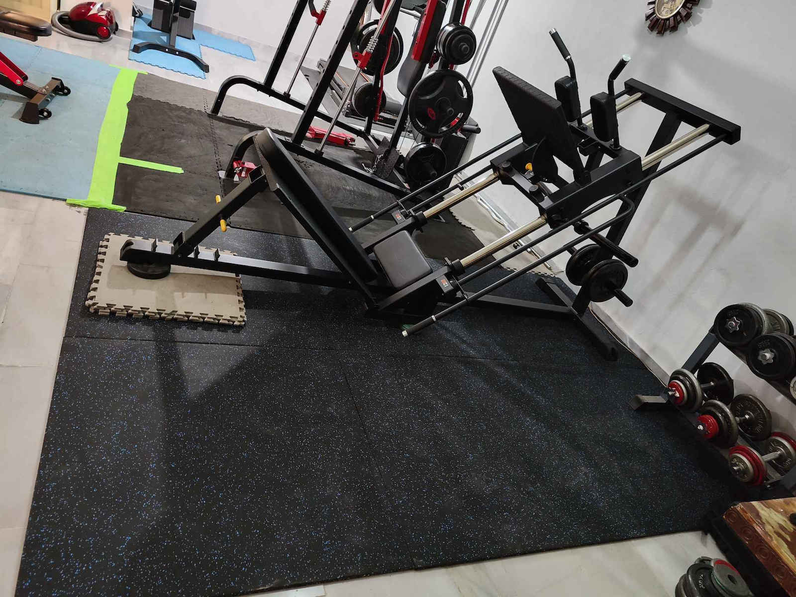 Impulse Squat Machine with Weights 350kg