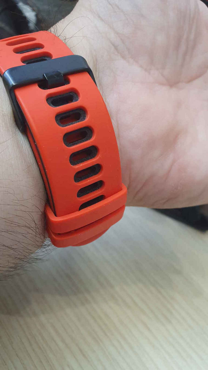Dual Color Λουράκι Σιλικόνης Κόκκινο (Amazfit GTR 47mm)