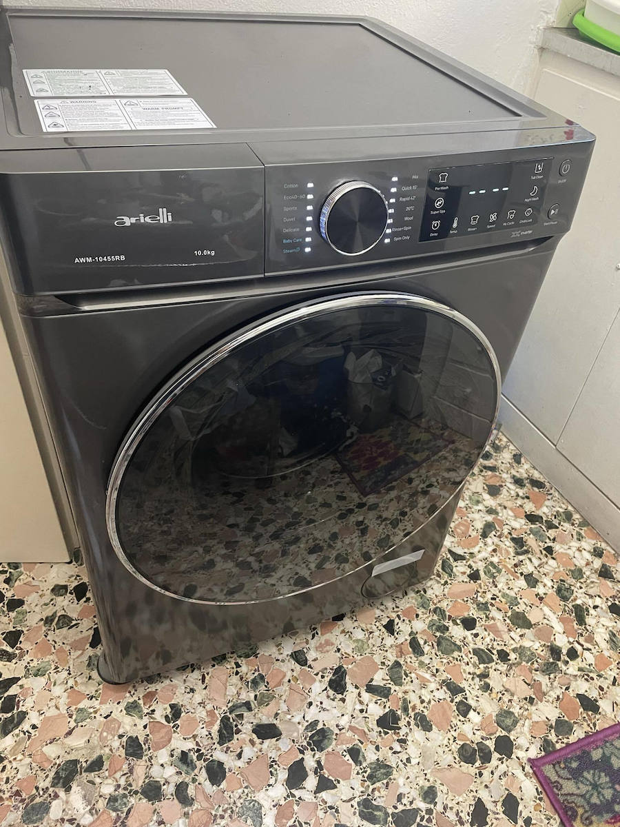 Arielli Πλυντήριο Ρούχων 10kg 1400 Στροφών Delayed Start Γκρι AWM-10455RB