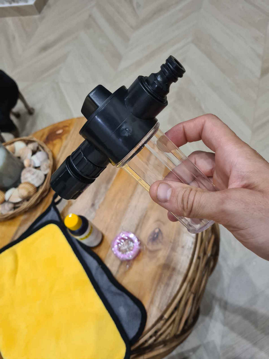 Baseus Wasser-Seifen-Mischbehälter Druckreiniger-Schaumdüse mit einer Kapazität von 60ml