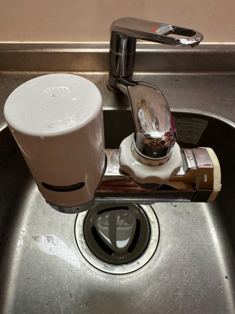 Cleansui Rayon MD101 Faucet Water Filter Activated Carbon Hollow Fiber Membranes 0.1 μm