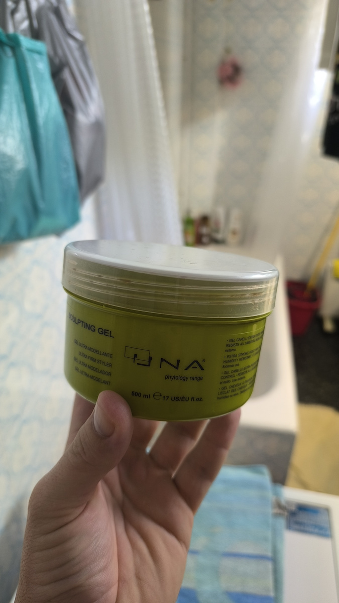 Una Phytology Sculpting Ultra Firm Styler Gel Μαλλιών 500ml
