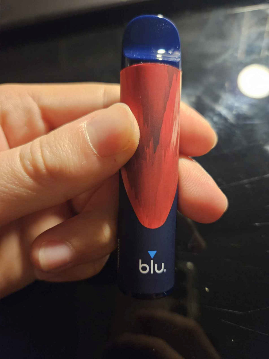 MyBlu Bar Disposable E-Cigarette 600 Puffs Watermelon Ice Without Nicotine 2ml Blue