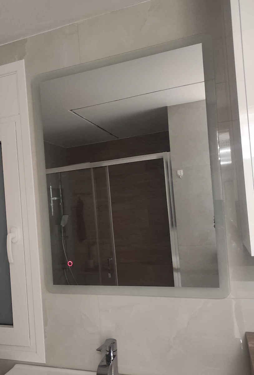 Gloria Nora Oglindă de Baie Dreptunghiulară Lumini LED Atingere 50x70cm