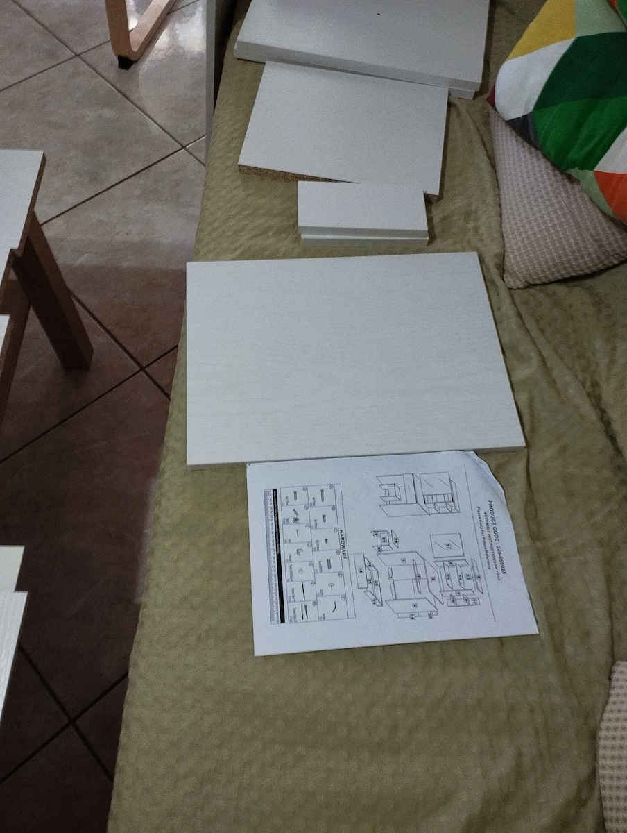 Тоалетна за грим Zelia Дървена Естествено с Огледало 60x40x151бр