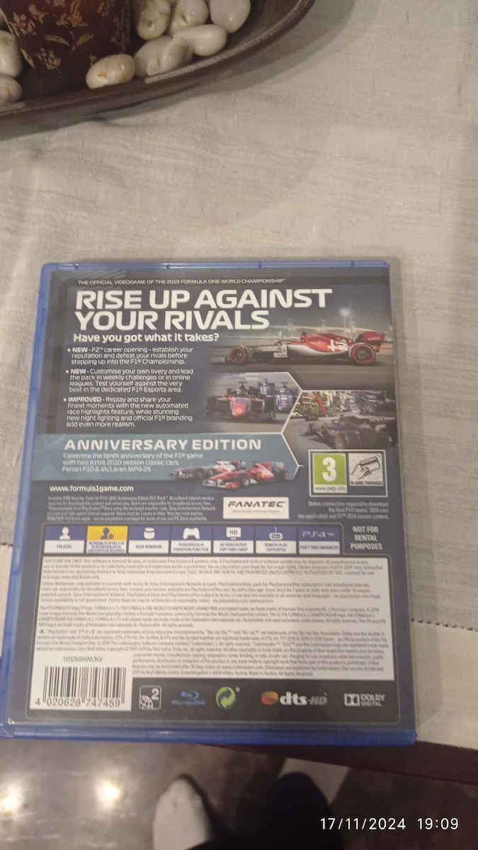 F1 2019 (Anniversary Edition) PS4 Spiel (Gebraucht)