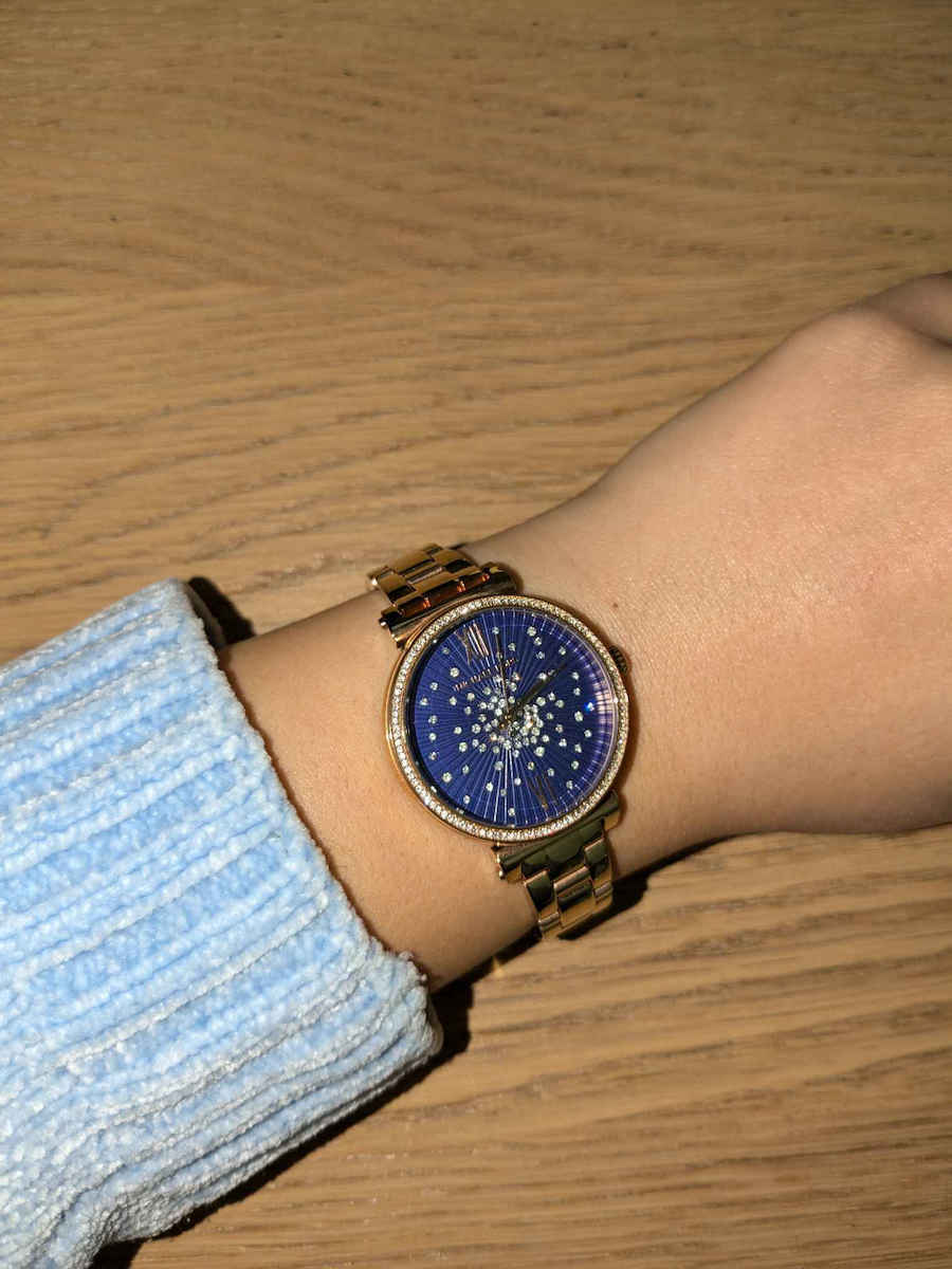Michael Kors Sofie Γυναικείο Ρολόι 34mm Μπαταρίας με Ροζ Χρυσό Μεταλλικό Μπρασελέ