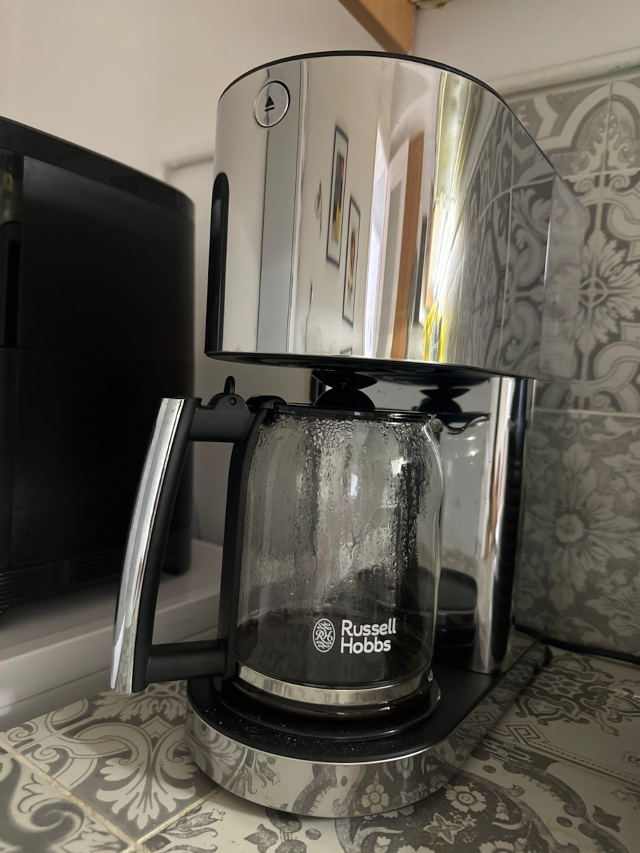 Russell Hobbs Elegance Programmable Filter Coffee Machine 1600W Silver