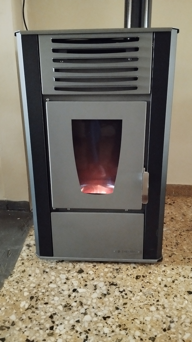 Thermiki P14 Aero Αερόθερμη Σόμπα Πετρελαίου 14kW Γκρι