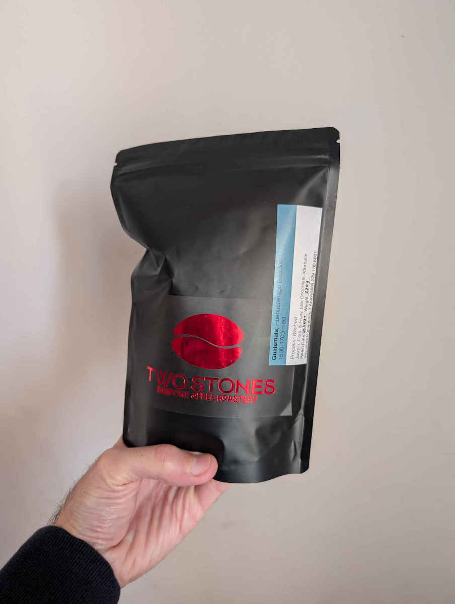 TwoStones Coffee Roasters Espresso Coffee Single Origin Arabica Guatemala Ground 250gr