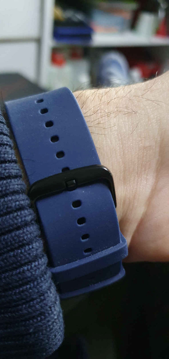 Λουράκι Σιλικόνης Μπλε (Huawei Watch GT/GT Pro 2/3/4/5 / Ultimate 46mm)