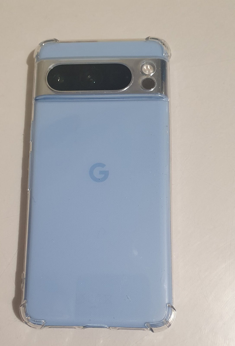Techsuit Shockproof Clear Umschlag Rückseite Silikon Transparent (Google Pixel 8 Pro)