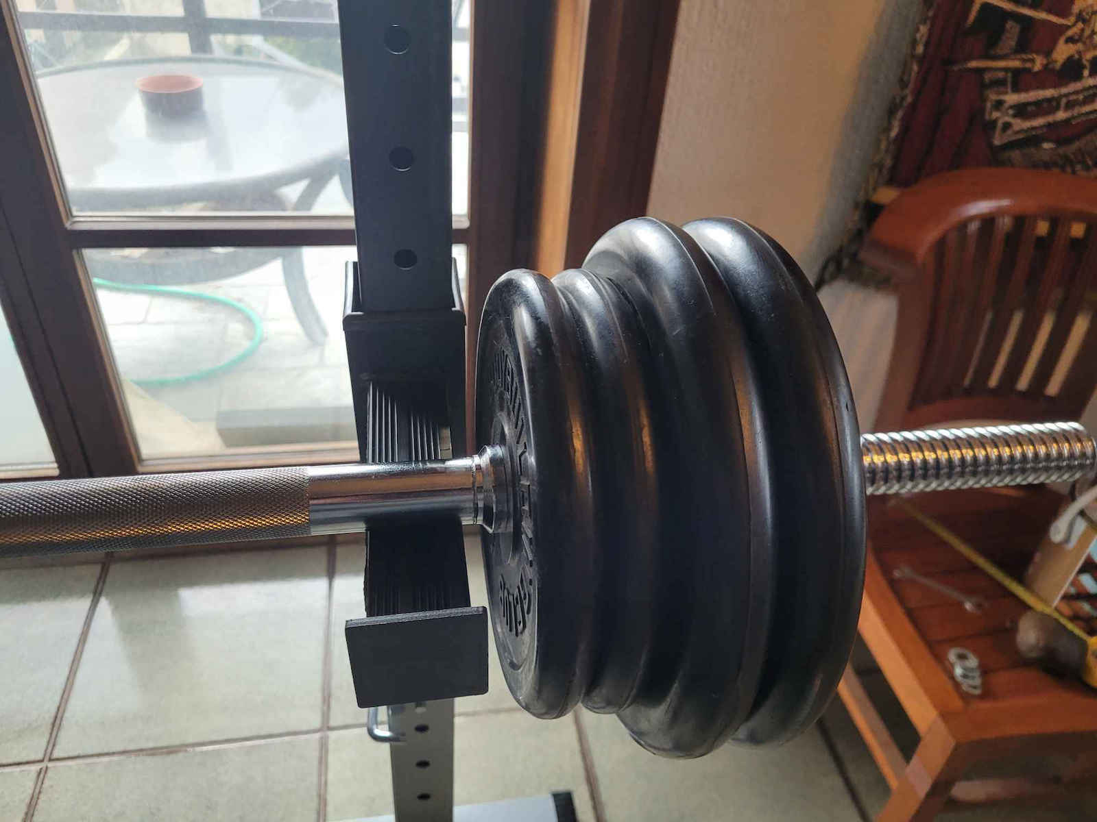 Viking BR-25 Langhantelablage für Hanteln Verstellbar