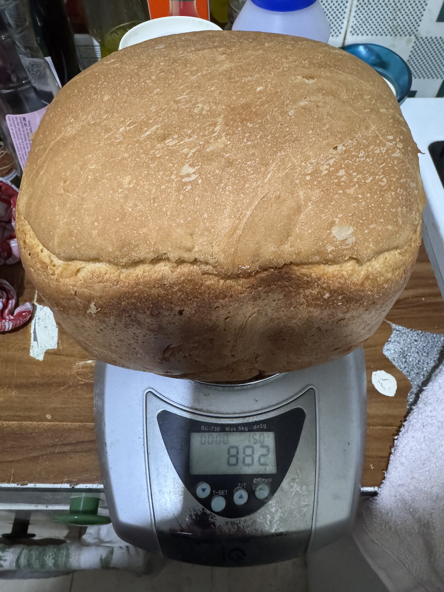 Tefal Pain Dore Mașină de pâine cu o putere de 720W și o capacitate de 1000gr cu 12 programe