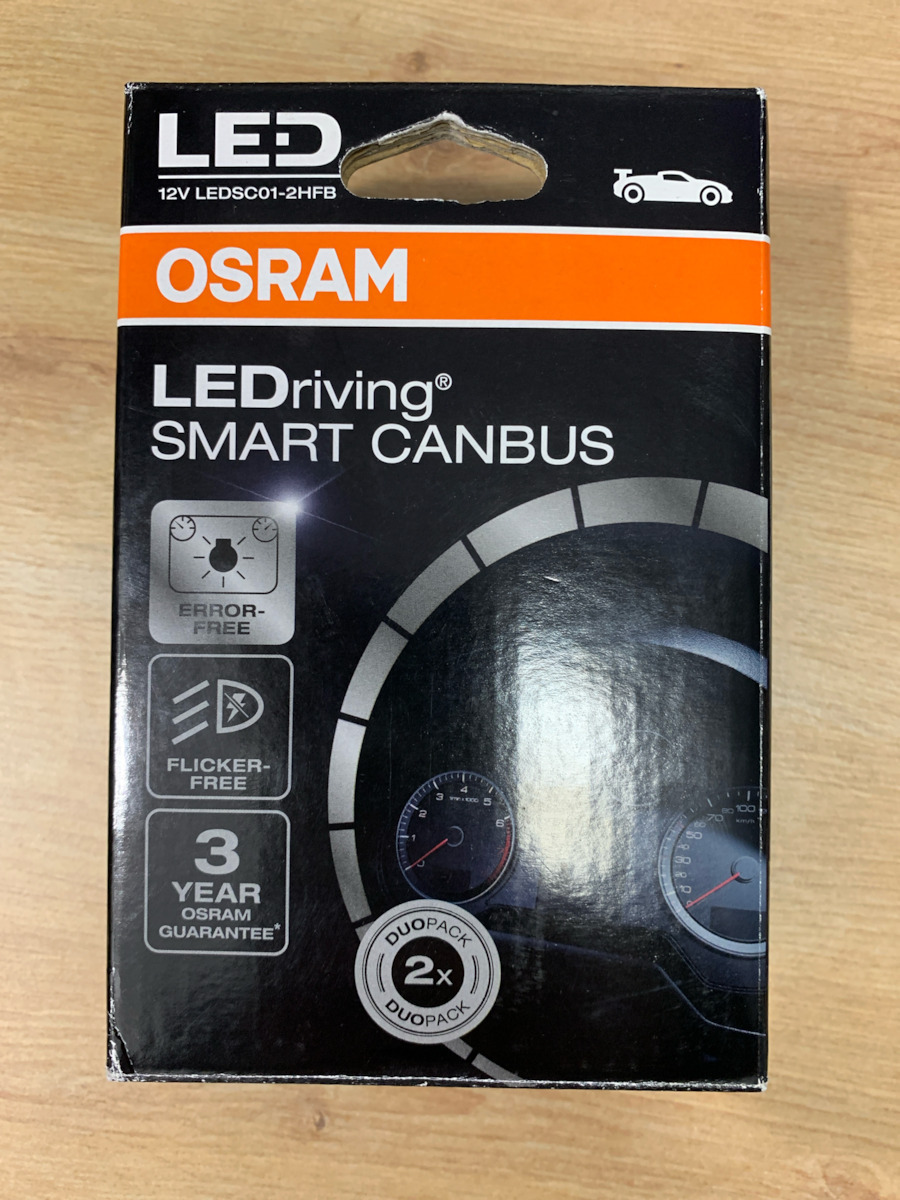 Osram Αντάπτορες Λάμπας Αυτοκινήτου LED H7 για Smart 2τμχ