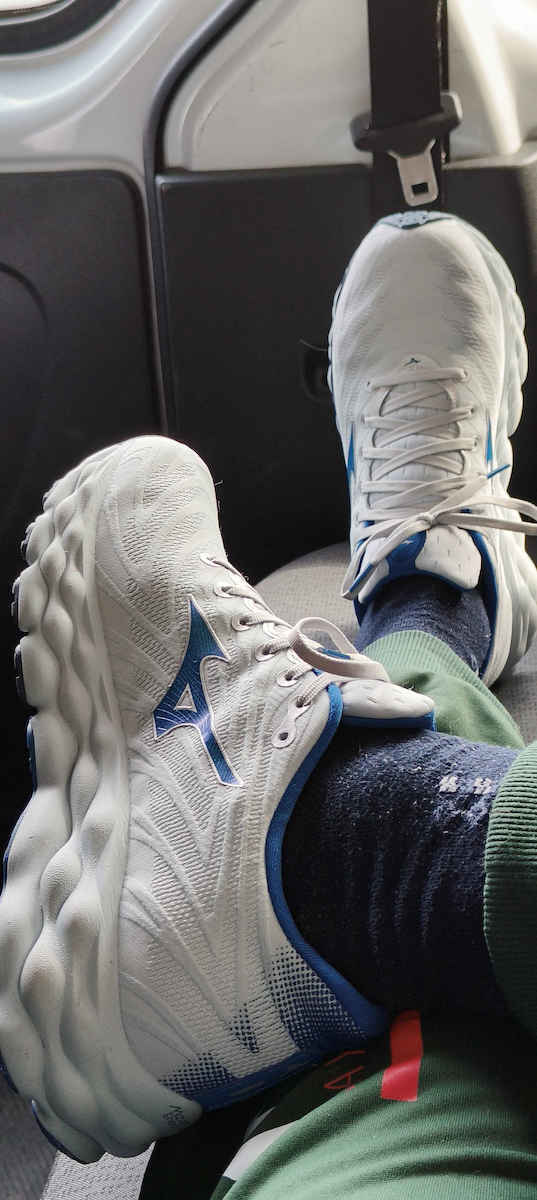 Wave Sky 8 Herren Sportschuhe Laufen Grau