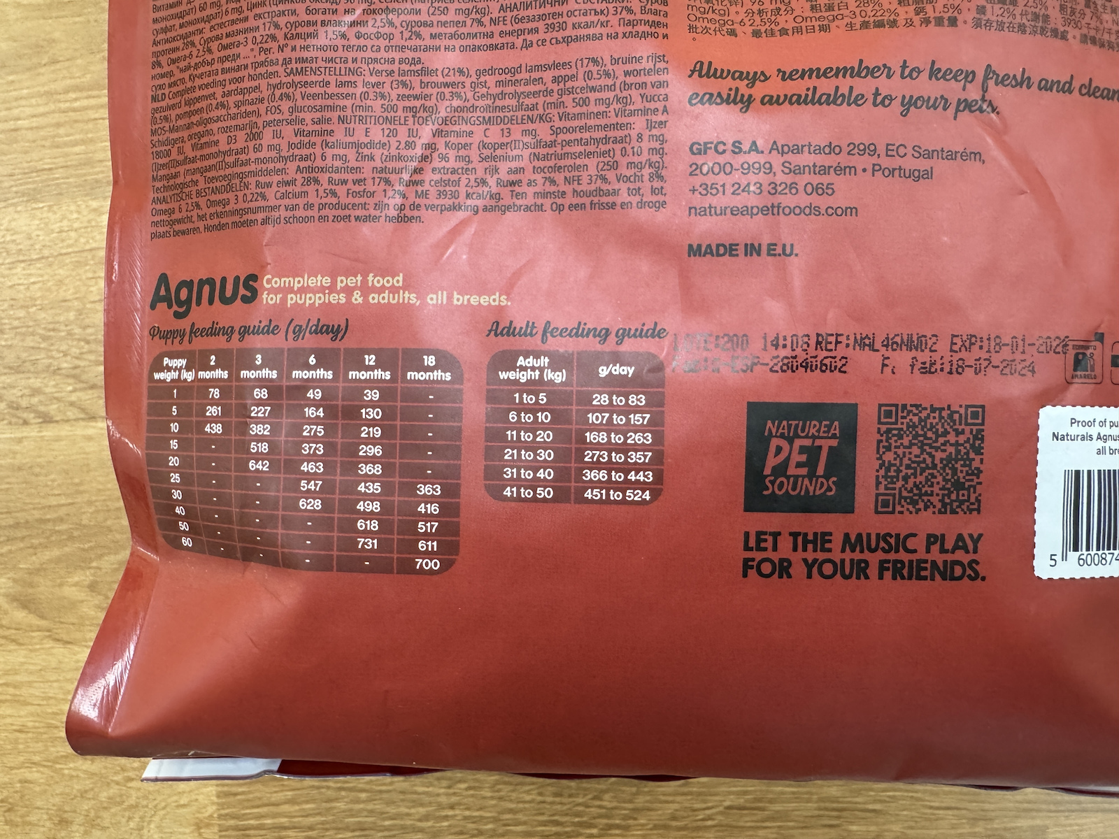 Naturea Naturals Agnus 12kg Ξηρά Τροφή χωρίς Γλουτένη για Ενήλικους Σκύλους με Αρνί, Ρύζι, Κρέας, Λαχανικά, Καστανό Ρύζι, Πατάτες και Κολοκύθα