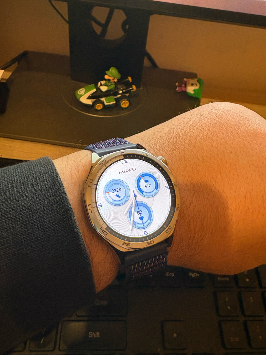 QuickFit Nylon Каишка Текстил Тъмносин (Huawei Watch GT/GT Pro 2/3/4/5 / Ultimate 46mm)